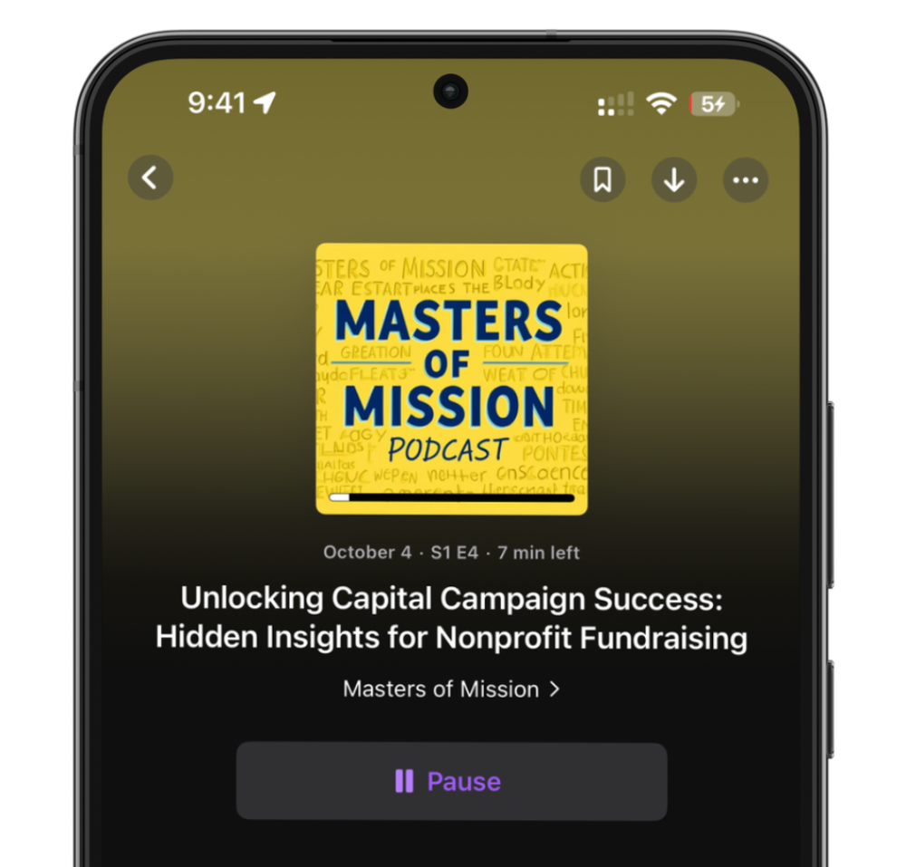 You asked, we delivered: Nonprofit wisdom now in audio!